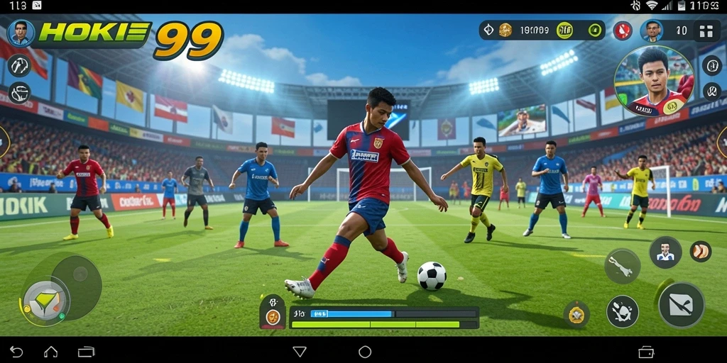 Tampilan gameplay HOKI99 yang seru dengan grafik memukau.