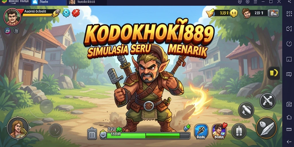 Screenshot utama KODOKHOKI889 menampilkan gameplay menarik.