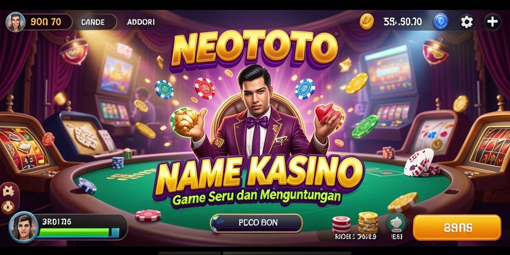 Tampilan gameplay seru dari NEOTOTO yang mengasyikkan.